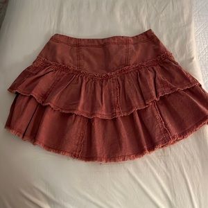 Free people mini skirt